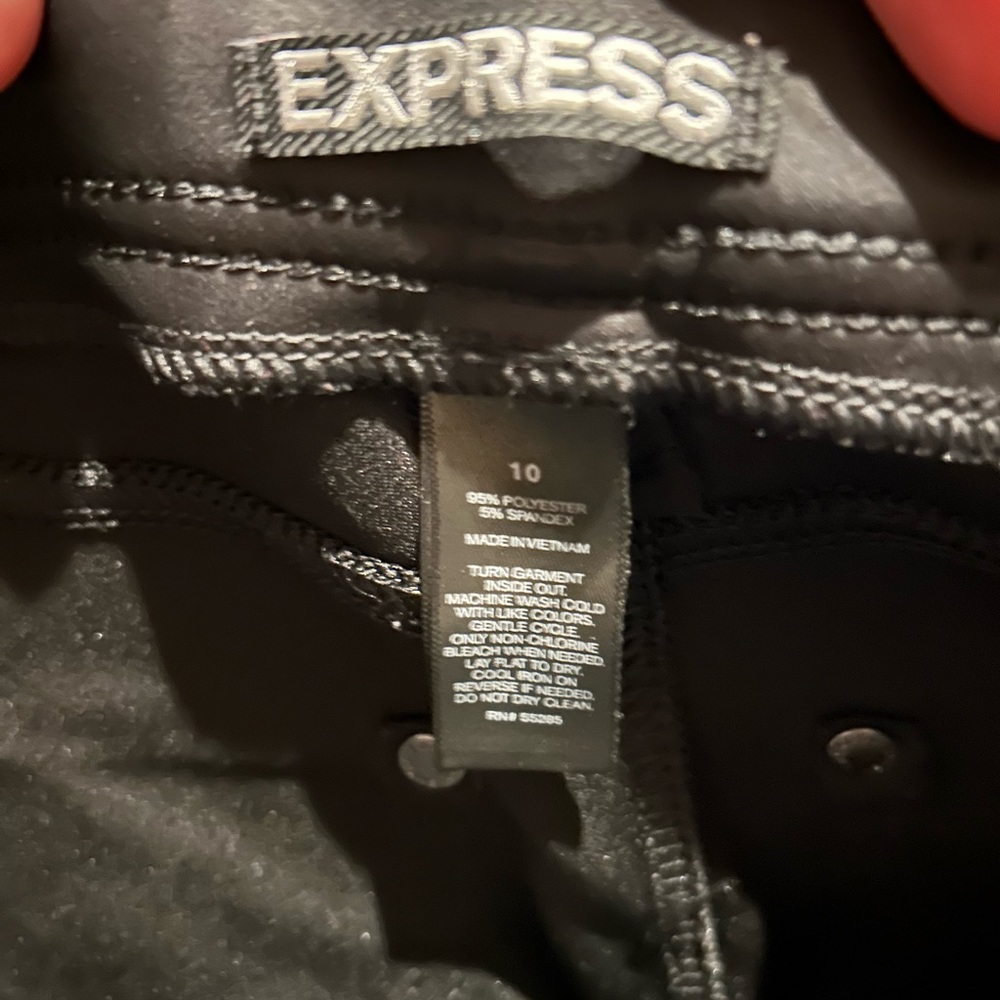 Women’s leather jeans